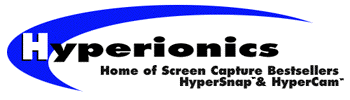 Hyperionics, HyperSnap and HyperCam.